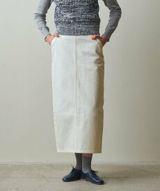 【SALE／70%OFF】Steven Alan ＜Steven Alan＞13OZ DENIM TIGHT LONG SKIRT/デニムスカート ユナイテッドアローズ アウトレット スカート その他のスカート ネイビー ホワイト【送料無料】