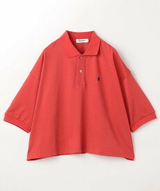 【SALE／31%OFF】GYMPHLEX POLO COLLAR DOLMAN SLEEVE P.O. フリークスストア トップス ポロシャツ ホワイト ブラック レッド【送料無料】