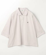 GYMPHLEX POLO COLLAR DOLMAN SLEEVE P.O. フリークスストア トップス ポロシャツ ホワイト ブラック レ…