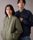 (U)【公式ショップ】 カルバンクライン ロングスリーブナイロンボンバージャケット Calvin Klein Jeans 4RH599G