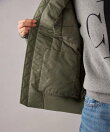 (U)【公式ショップ】 カルバンクライン ロングスリーブナイロンボンバージャケット Calvin Klein Jeans 4RH599G