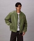 (U)【公式ショップ】 カルバンクライン ロングスリーブナイロンボンバージャケット Calvin Klein Jeans 4RH599G
