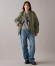 (U)【公式ショップ】 カルバンクライン ロングスリーブナイロンボンバージャケット Calvin Klein Jeans 4RH599G
