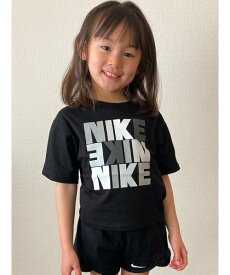 NIKE キッズ(105-120cm) Tシャツ NIKE(ナイキ) SNACKPACK BOXY TEE ルーキーユーエスエー トップス カットソー・Tシャツ ブラック ネイビー ホワイト