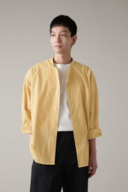 MHL. ORGANIC COTTON SHIRTING マーガレット・ハウエル トップス シャツ・ブラウス グレー ホワイト イエロー【送料無料】