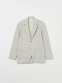 three dots Men's fleece stripe 2button jackt スリードッツ ジャケット・アウター その他のジャケット・アウター ベージュ【送料無料】