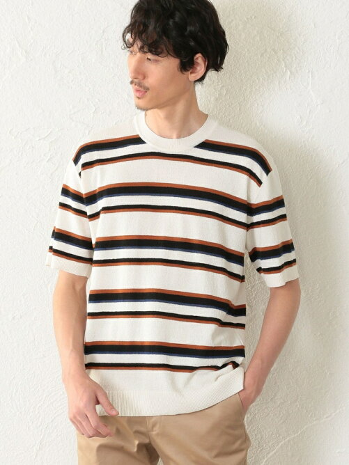 S Essentials ユニセックス セカンドチャンスボーダーサマーニット Rakuten Fashion 楽天ファッション 旧楽天ブランドアベニュー Aq9314