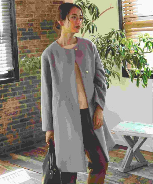 Ikka 尾州ウールノーカラーコート Rakuten Fashion 楽天ファッション 旧楽天ブランドアベニュー Bd0314