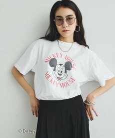 DOUX ARCHIVES 【GOOD ROCK SPEED】MICKEY MOUSE / TEE ドゥアルシーヴ トップス カットソー・Tシャツ ホワイト グレー ネイビー【送料無料】