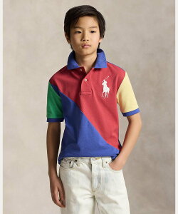 POLO RALPH LAUREN (�{�[�C�Y 8��~20��)Big Pony �R�b�g�� ���b�V�� �|���V���c �����t���[���� �g�b�v�X �|���V���c ���b�h�y���������z