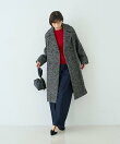 【追加/TICCA/ティッカ】別注ループツイードテントコート/日本製【予約】