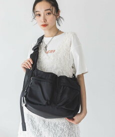 JEANASIS ナイロンベルトボディBAG ジーナシス バッグ ショルダーバッグ グリーン ブラック ベージュ【送料無料】