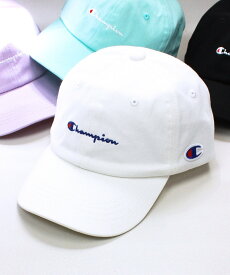 【SALE／2%OFF】Champion 【Champion】KIDSツイル デニムキャップ54cm イールド 帽子 キャップ ホワイト ブラック ネイビー ブルー ピンク ベージュ グリーン パープル