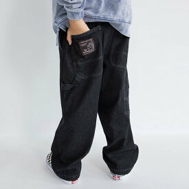 【SALE／7%OFF】branshes 【あったか/ゆったり】裏起毛ペインターパンツ ブランシェス パンツ その他のパンツ ベージュ ブラック カーキグリーン ブルー