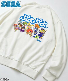 【SALE／61%OFF】FREAK'S STORE 別注 ぷよぷよ 25AW フリークスストア トップス スウェット・トレーナー ホワイト ブラック グレー