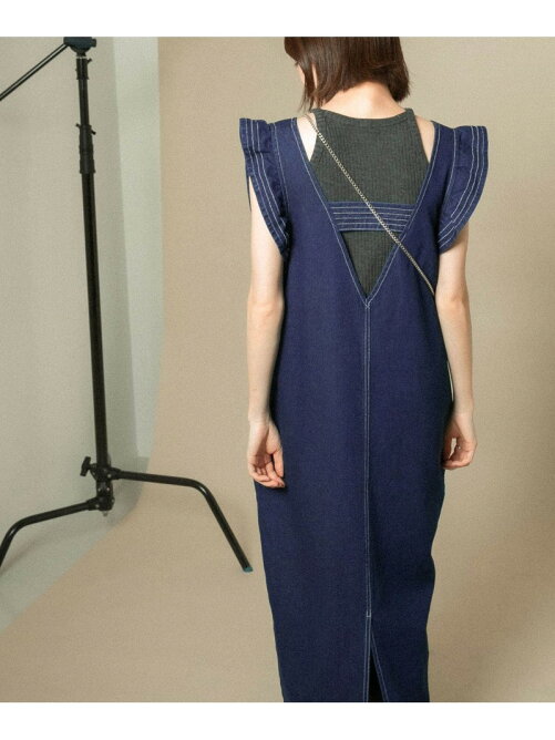 Kbf 予約 フリルデニムワンピース Rakuten Fashion 楽天ファッション 旧楽天ブランドアベニュー Df3316
