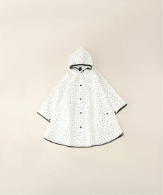 IENA ENFANT 【SWANMIMI/スワンミミ】別注 DOTレインポンチョ kids(140-150) イエナ　アンファン マタニティウェア・ベビー用品 その他のベビーグッズ ブラウン【送料無料】