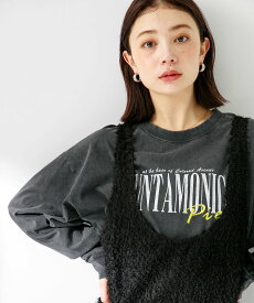 【SALE／35%OFF】Sonny Label USEDLIKEプリントロングTシャツ サニーレーベル トップス カットソー・Tシャツ【送料無料】