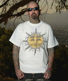 ROYAL FLASH SAINT MICHAEL/セントマイケル/CP_SS TEE/SUN/WHITE ロイヤルフラッシュ トップス カットソー・Tシャツ ホワイト【送料無料】