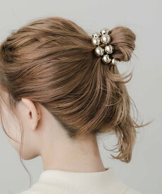 SMELLY メタルボールヘアゴム スメリー ヘアアクセサリー ヘアゴム ゴールド