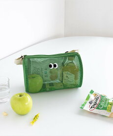 【SALE／30%OFF】LESRIRE LESRIRE/(W)メッシュポーチ・バッグ ミニョントレフル ルームヨンマルサンセレクティッド バッグ ショルダーバッグ ピンク パープル ブラック グリーン