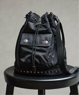 JOURNAL STANDARD L'ESSAGE MACKINTOSH/マッキントッシュ DRAWSTRING BUCKET STUDS バッグ ジャーナルス…