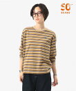 【別注】LACOSTE for BEAMS BOY / マルチ ボーダー Tシャツ