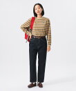 【別注】LACOSTE for BEAMS BOY / マルチ ボーダー Tシャツ