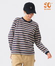 【別注】LACOSTE for BEAMS BOY / マルチ ボーダー Tシャツ