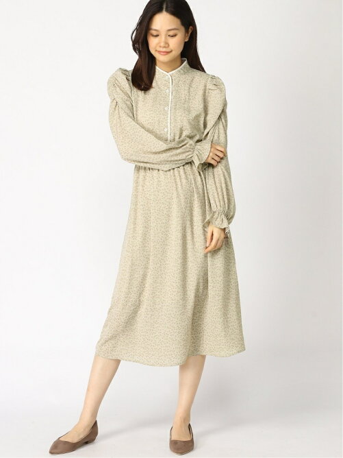 Rps W 配色パイピング花柄パワショルワンピース Rakuten Fashion 楽天ファッション 旧楽天ブランドアベニュー Cg9317