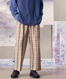 MAISON SPECIAL 【Italian Dead Stock Fabric】One-Tuck Wide Pants メゾンスペシャル パンツ スラックス・ドレスパンツ ホワイト ブルー ベージュ【送料無料】