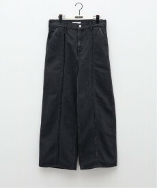 417 EDIFICE 【JIEDA / ジエダ】CUTTING WIDE DENIM フォーワンセブン エディフィス パンツ ジーンズ・デニムパンツ ブルー ブラック【送料無料】