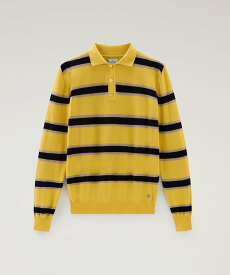 WOOLRICH STRIPED KNITTED POLO SWEATER ウールリッチ トップス ポロシャツ【送料無料】