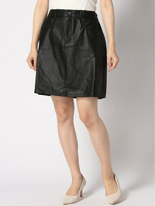 Punyus W フェイクレザーミニスカート Rakuten Fashion 楽天ファッション 旧楽天ブランドアベニュー Bz2318