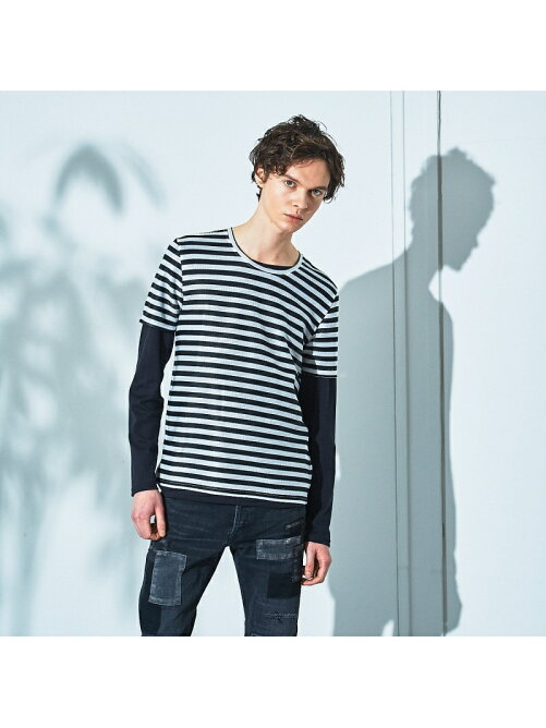 5351pour Les Hommes ラメ スパーク ボーダー 二枚 重ね Tシャツ Rakuten Fashion 楽天ファッション 旧楽天ブランドアベニュー Ch7318 5351pour Les Hommes ラメ スパーク ボーダー 二枚 重ね Tシャツ Rakuten Fashion 楽天ファッション 旧楽天ブランドアベニュー Ch7318