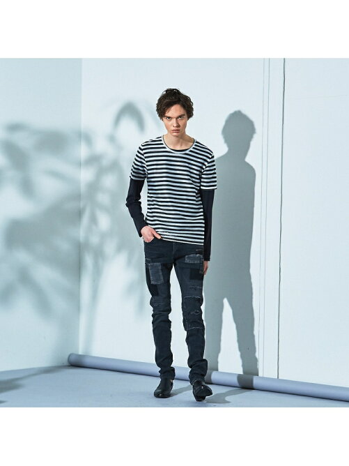 5351pour Les Hommes ラメ スパーク ボーダー 二枚 重ね Tシャツ Rakuten Fashion 楽天ファッション 旧楽天ブランドアベニュー Ch7318 5351pour Les Hommes ラメ スパーク ボーダー 二枚 重ね Tシャツ Rakuten Fashion 楽天ファッション 旧楽天ブランドアベニュー Ch7318