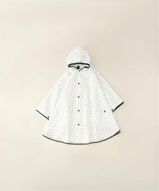 IENA ENFANT 【SWANMIMI/スワンミミ】別注 DOTレインポンチョ baby(90-100) イエナ　アンファン マタニティウェア・ベビー用品 ベビー肌着・新生児服 ブラウン【送料無料】