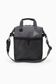 and wander PE/CO 2way bag アンドワンダー バッグ その他のバッグ カーキ グレー【送料無料】