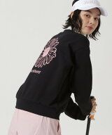 Jack Bunny!! ハイゲージダブルフェイス長袖ポロシャツ ジャックバニー トップス ポロシャツ ブルー グレ…