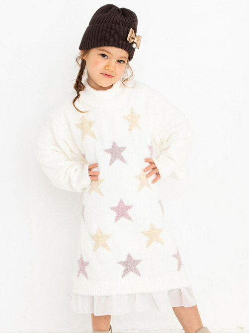 Bebe Online Store 星柄 裾シフォン ブークレニット ワンピース 75 135cm Rakuten Fashion 楽天ファッション 旧楽天ブランドアベニュー By3319 Bebe Online Store 星柄 裾シフォン ブークレニット ワンピース 75 135cm Rakuten Fashion 楽天ファッション 旧楽天ブランドアベニュー By3319