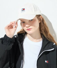 TOMMY JEANS TOMMY JEANS/TOMMY HILFIGER(トミーヒルフィガー) モダンパッチキャップ トミーヒルフィガー 帽子 キャップ グレー ホワイト【送料無料】