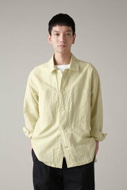 MHL. LIGHTWEIGHT COTTON LINEN マーガレット・ハウエル トップス シャツ・ブラウス イエロー ホワイト【送料無料】