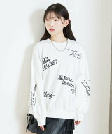 【SALE／20%OFF】Lovetoxic 【LTXC/綿100%】グラフィックプルオーバー ナルミヤオンライン トップス スウ…