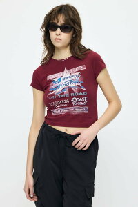 MOUSSY MOUSSY VOL26 TOUR TEE �}�E�W�[ �g�b�v�X �J�b�g�\�[�ET�V���c �z���C�g �u���b�N ���b�h�y���������z