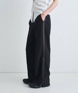 CODE A �yRe�zline zip trousers �R�[�h�G�[ �p���c ���̑��̃p���c �O���[ �u���b�N�y���������z