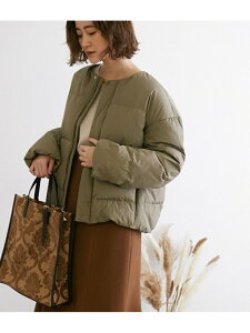 ROPE' PICNIC 【Green down】ショートダウン ロペピクニック コート/ジャケット ダウンジャケット カーキ ブラック ベージュ【送料無料】