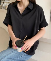 楽天市場】スキッパー ブラウス 半袖の通販