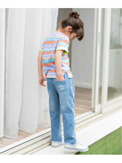 Riziere Calinou K Calinou刺しゅうフリンジデニムパンツ Rakuten Fashion 楽天ファッション 旧楽天ブランドアベニュー Bf6321