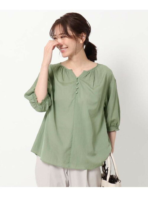 Reflect 洗える シャドウストライプシフォンブラウス Rakuten Fashion 楽天ファッション 旧楽天 ブランドアベニュー Df1321