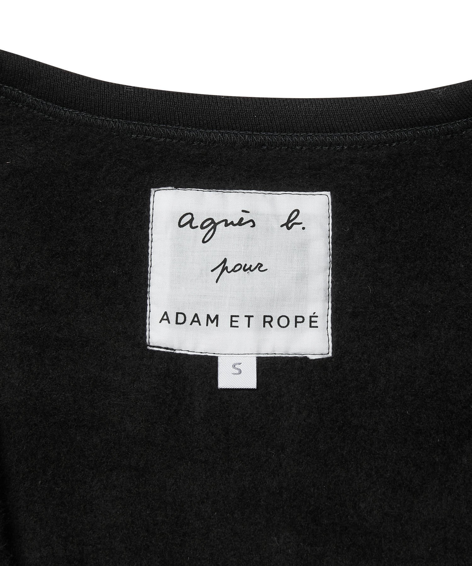 【WEB限定】【agnes b. pour ADAM ET ROPE'】CARDIGAN CLASSIQUE ZIP